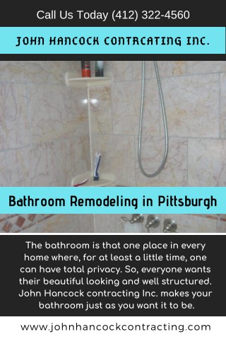 Bathroom Pittsburgh PA