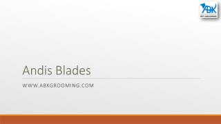 Andis Blades