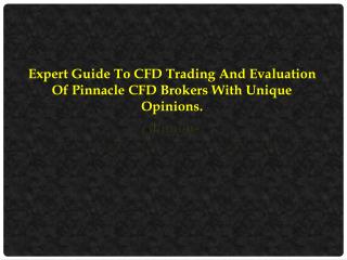 Ppt Saxo Capital Markets Cfd Trading Powerpoint Presentation Free Download Id