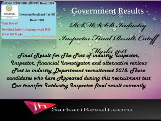 Government Results