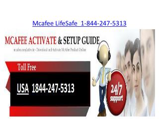 Mcafee.com/Activate 1844-247-5313 | McAfee helpline number