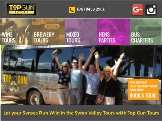 Let your Senses Run Wild in the Swan Valley Tours with Top Gun Tours