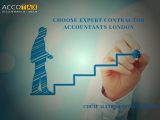 Choose Expert Contractor Accountants London - Cheap Accountants in London