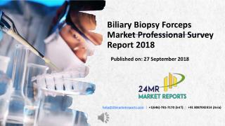 Biliary biopsy forceps market professional survey report 2018