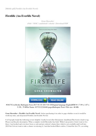 FIRSTLIFE-AN-EVERLIFE-NOVEL