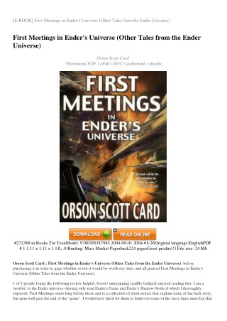 FIRST-MEETINGS-IN-ENDER-S-UNIVERSE-OTHER-TALES-FROM-THE-ENDER-UNIVERSE