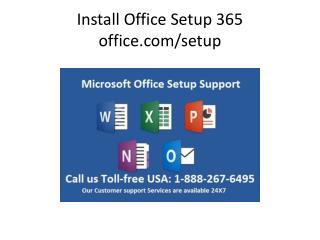 Install Office Setup 365 - office.com/setup
