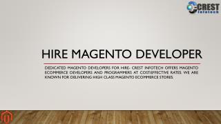 Hire Magento Developer