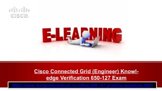 Actual Cisco Free 650-127 Practice Questions Dumsp4Download.co.in