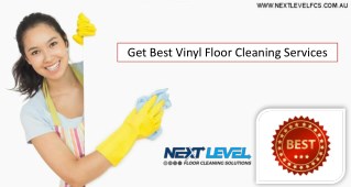 Get Best Vinyl Floor Cleaning Services