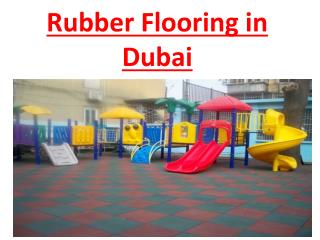 Rubbwe Flooring in Dubai