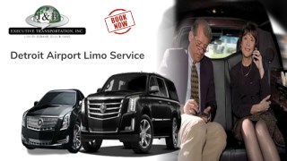 Book Airport Limo Service in Detroit