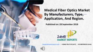 Medical fiber optics market by manufacturers, type, application, and region.