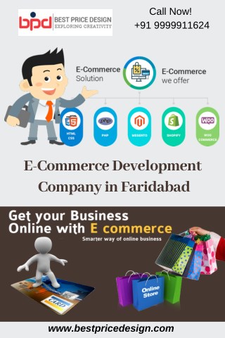E-Commerce Development Company in Faridabad