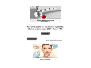 Facial Injectables Market: Global Industry Analysis, Size, Share, Growth, Trends, and Forecasts, 2024