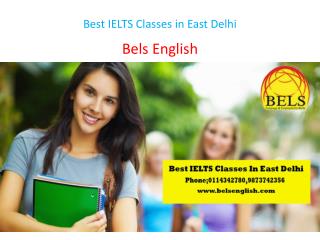 Best IELTS Classes in East Delhi