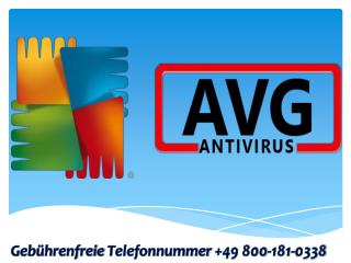 Wie man PC vom Virus frei macht? Nutzen Sie den AVG Antivirus-Kundendienst 800-181-0338