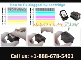 How to fix Printer clogged ink cartridge 18886785401 Printer Support number