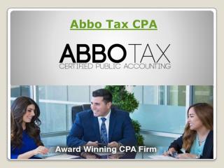 Cpa Tax Preparation Firm in California