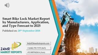 Smart Bike Lock Market Report by Manufacturers, Application, and Type Forecast to 2025