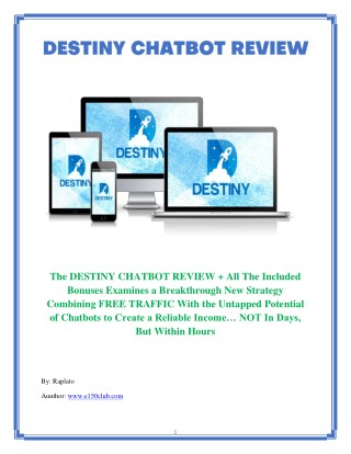 Destiny Chatbot Review