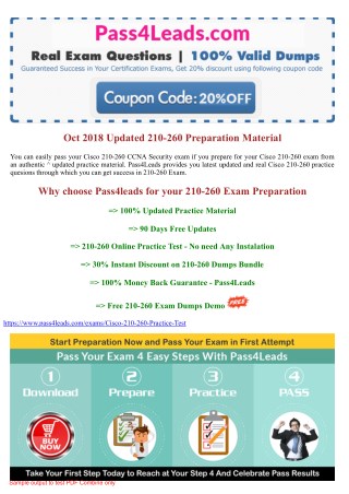 Cisco 210-260 IINS Exam Practice Questions