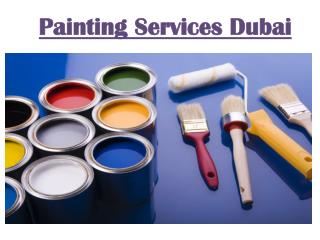 Painting Services in Dubai