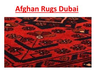 Afghan Rugs in Dubai