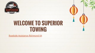 Roadside Assistance Richmond VA | Superiortowingbaker