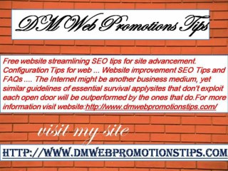 DM Web Promotion Tips