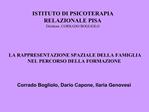 ISTITUTO DI PSICOTERAPIA RELAZIONALE PISA Direttore. CORRADO BOGLIOLO