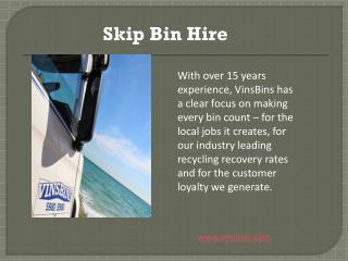 Skip Bin Hire