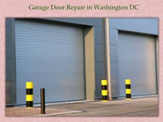 Garage Door Repair in Washington DC