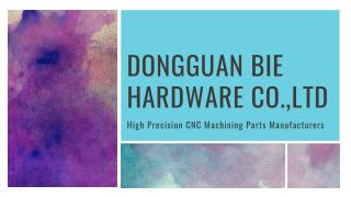 High Precision CNC Machining Parts Manufacturers