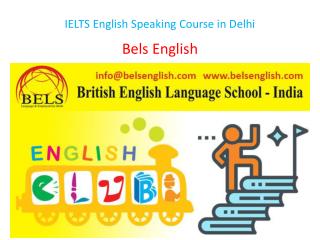 IELTS English Speaking Course in Delhi