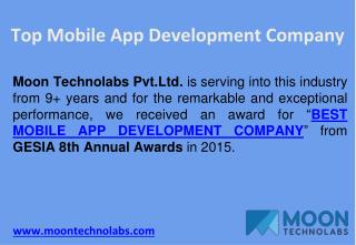 Best Mobile App Development Company and Mobile App Development Services India and USA