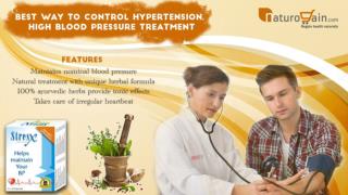 Best Way to Control Hypertension, High Blood Pressure Treatment