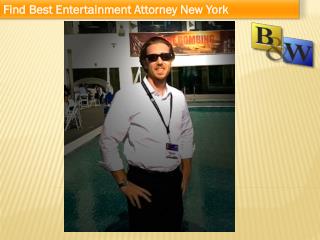 Find Best Entertainment Attorney New York