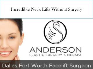 Incredible Neck Lifts Without Surgery