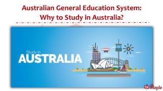 Australian General Education System - Why to Study in Australia?
