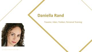 Daniella Rand - Experienced Professional