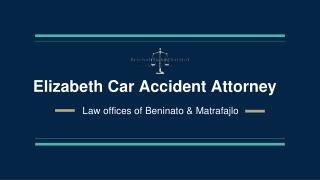 Consult Elizabeth Car Accident Attorney