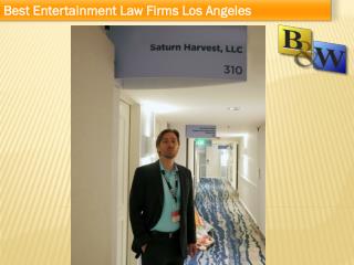 Entertainment Law Firms Los Angeles 