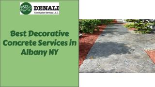 Best Decorative Concrete Services in Albany, NY