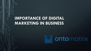 Why digital media marketing