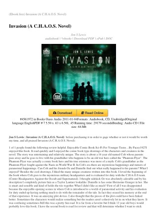 INVASION-A-C-H-A-O-S-NOVEL