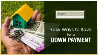 5 Tips to Save Money for Down Payments