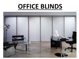 Office Blinds Dubai