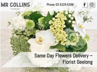 Same Day Flowers Delivery – Florist Geelong