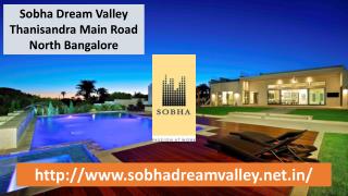 Sobha Dream Valley Upcoming Apartment Bangalore